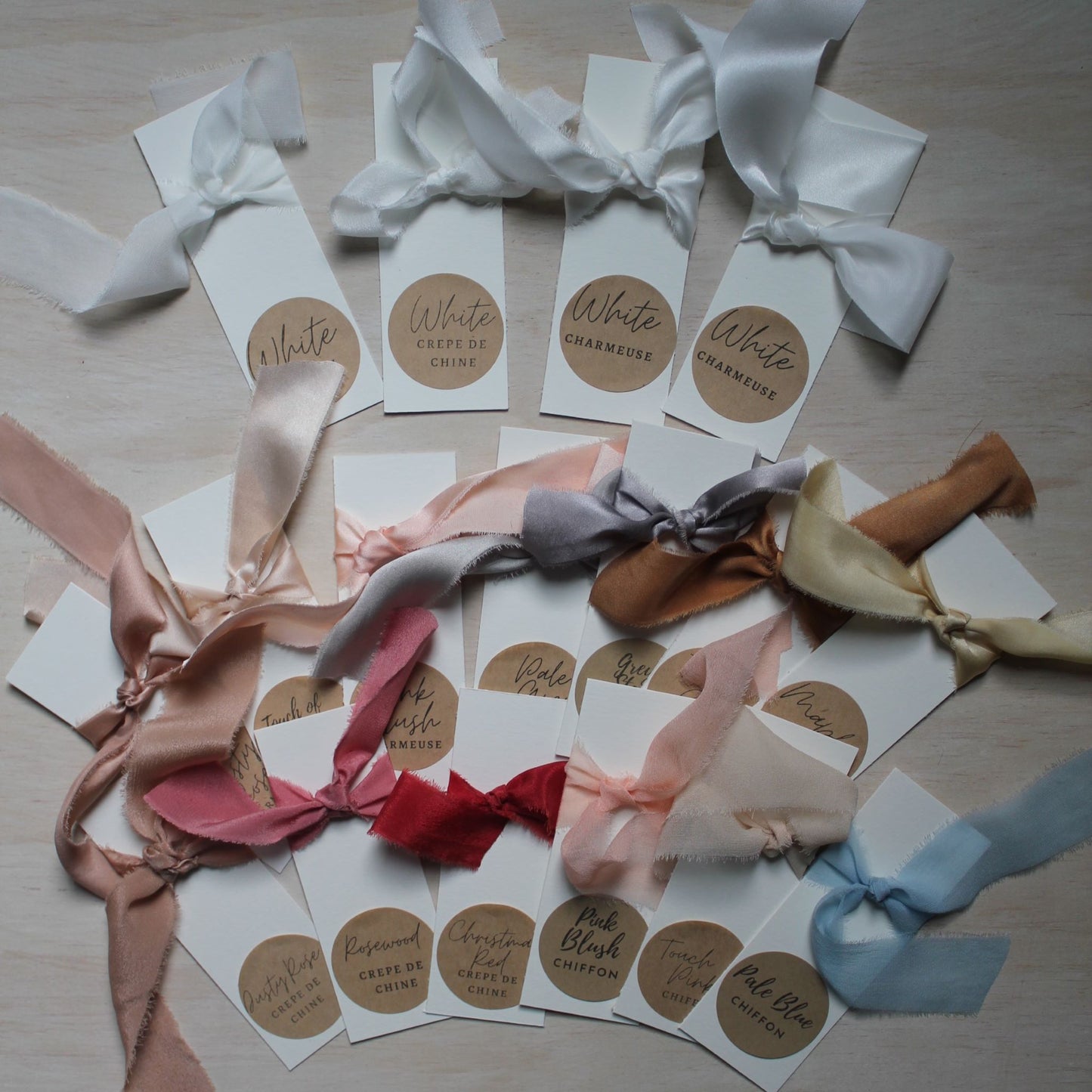 Silk Ribbon Sample set