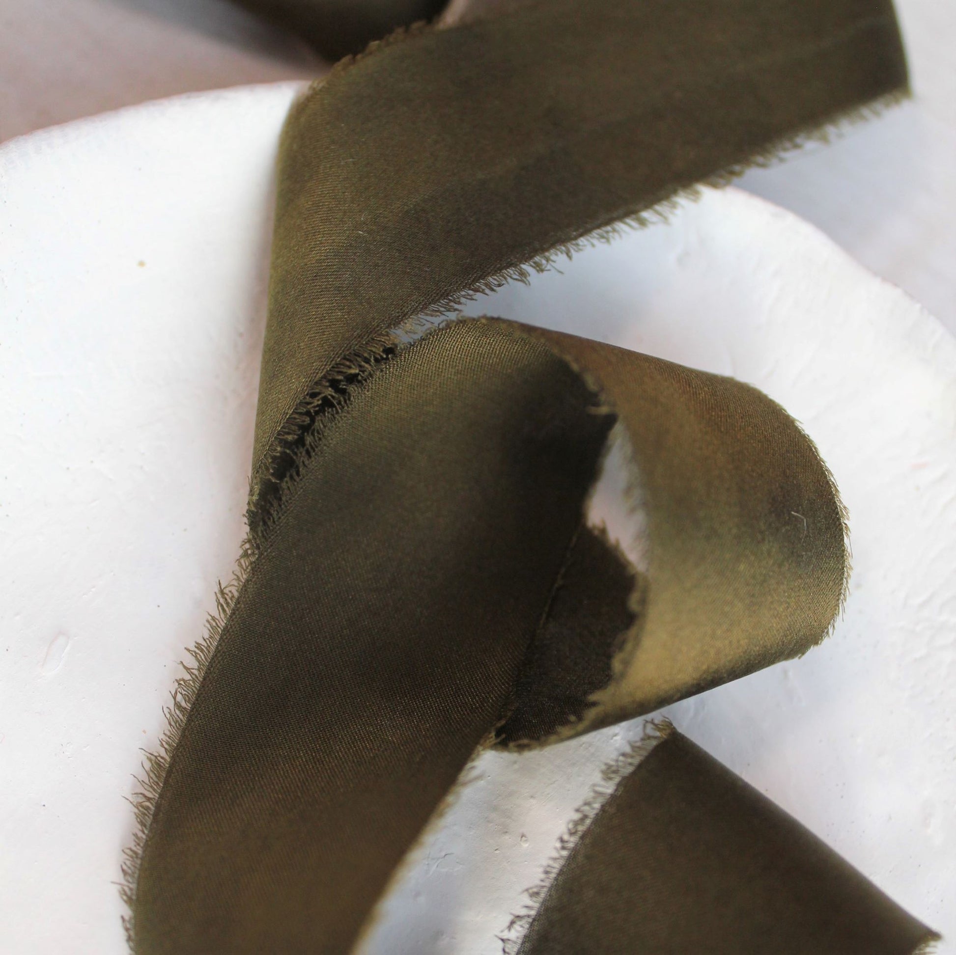 close up of ribbon moss
