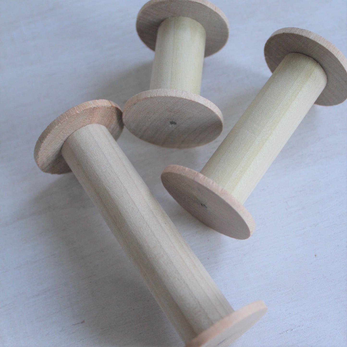 Handmade WOOD SPOOLS for Silk Ribbon - Various Sizes